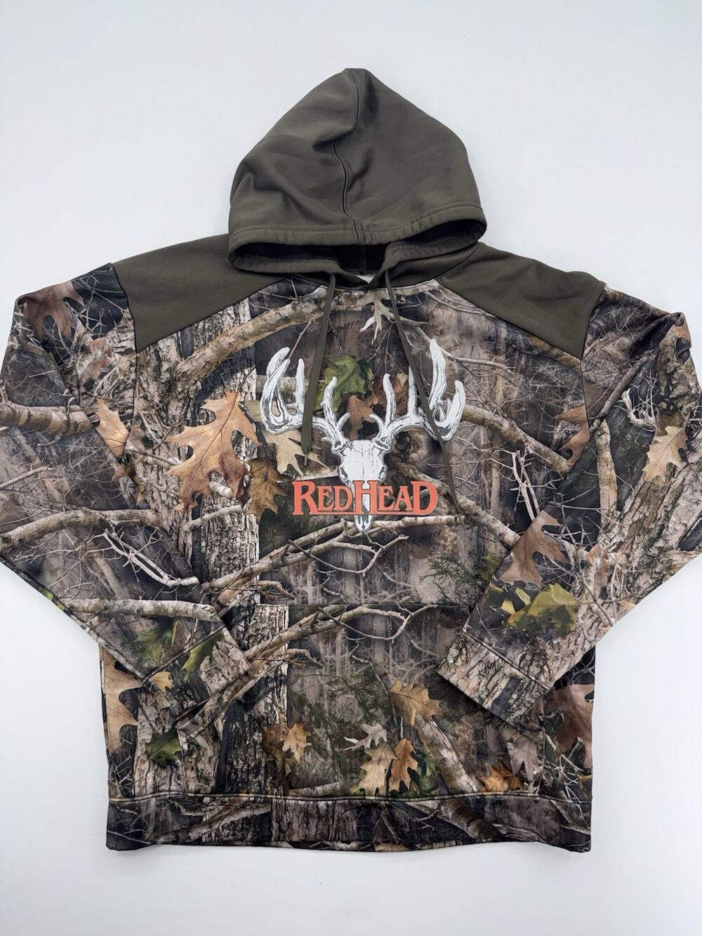 RedHead Camo True Timber Kanati Large Hoodie Sweatshirt Deer Hunting Pullover